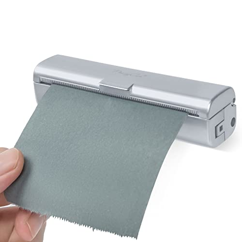 Image of Natural Oil Blotting Paper Roll, Refillable Compact Dispenser No Shine Sheets, Absorb Excess Shine on Face or Scalp Instantly, Men and Women Facial Skin Care or Make Up Must Have (Bamboo Charcoal)