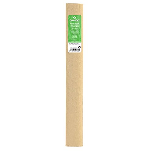 Canson Crepe Paper Roll 40 g 0.5 x 2.5 m Cream