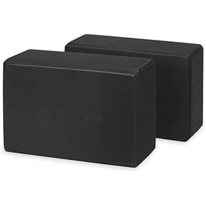 Gaiam Yoga Block – Supportive Latex-Free Eva Foam – Soft Non-Slip Surface with Beveled Edges for Yoga, Pilates, Meditation – Yoga Accessories for Stability, Balance, Deepen Stretches