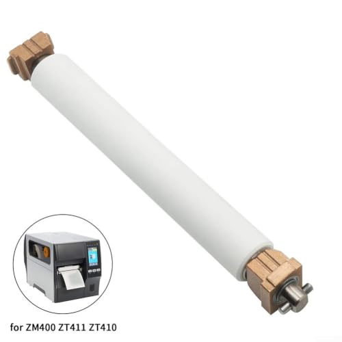 Rodillo P1058930-080 de alta resistencia con funda de goma para Zebra ZM400 7