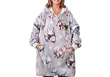 Huglanket Hippo Blanket Hoodie