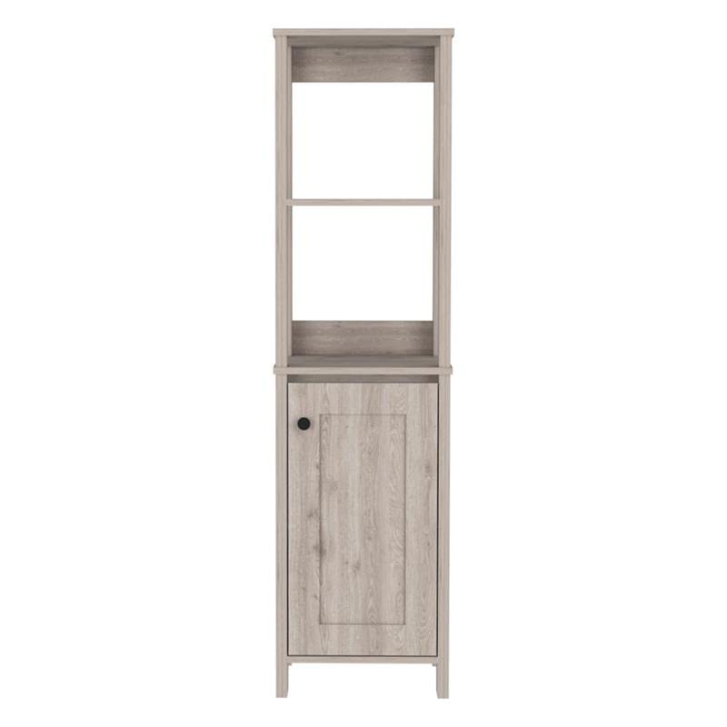 St. Clair Linen Cabinet  -Bathroom -Light Gray