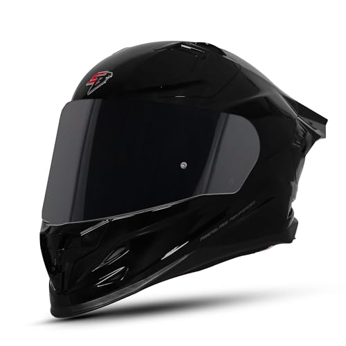 Image of Steelbird SBH 61 SXE Pinlock ISI and Dot Certified Full Face Helmet for Men and with Inner Silver Sunshield