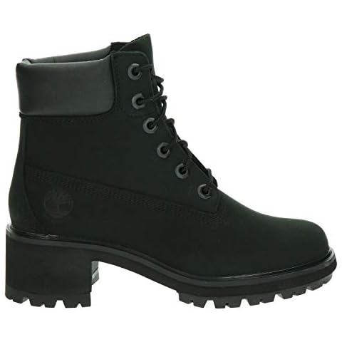 Timberland Women's Kinsley 6-Inch Waterproof Hiking Boot, Black Nubuck, 9.5 Cover