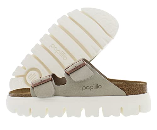 Image of BIRKENSTOCK Arizona Platform Women | Taupe (1018135) (7, Taupe), Taupe, 7 Women /5 Men