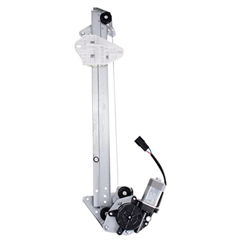 Image of TRQ Rear Passenger Side Power Window Motor and Regulator Assembly Compatible with 2017-2022 Honda CR-V