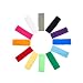 Mallofusa 12 PCS Cotton Sports Basketball Headband/Sweatband Head Sweat Band/Brace