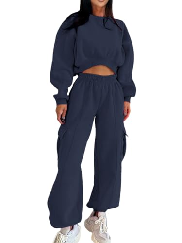 Survêtement de jogging femme Onsoyours ensemble 2 pièces décontracté avec pantalon large