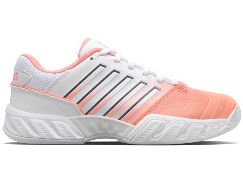 K-Swiss Women's Bigshot Light 4 Tennis Shoe, Peach