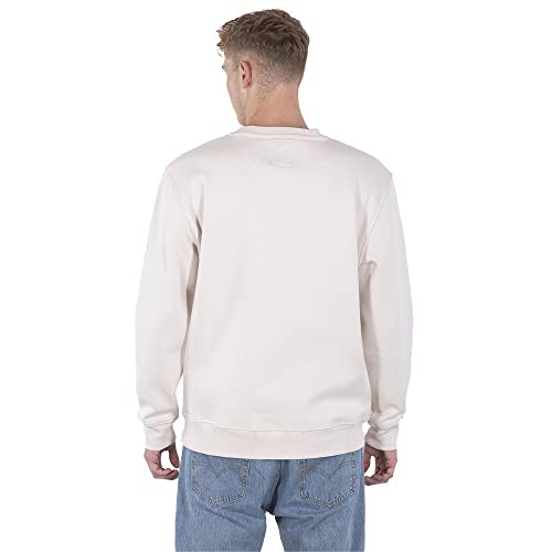 Alpha Industries Basic Sweater Sweatshirt für Herren Jet Stream White – Ansicht 2