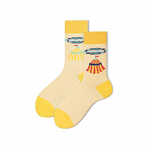 TUSAYOO Calcetines Hombres y mujeres 1 par Calcetines largos de algodón Calcetines 004 Cover