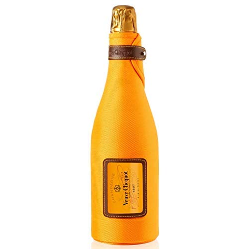 Veuve Clicquot Thermal Brown & Orange Chill Ice Champagne Zipper Jacket