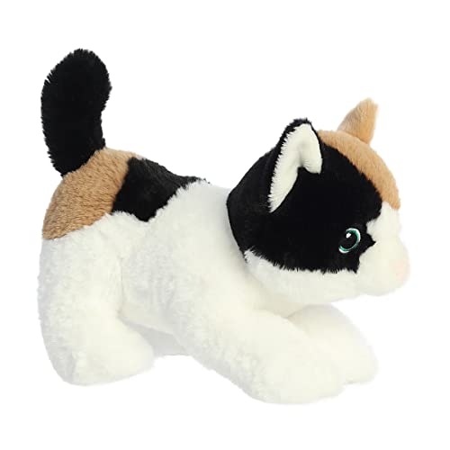 Doudou chat calico Eco Nation Aurora peluche écoresponsable
