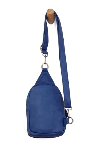 Image of Joy Susan Skyler Sling Bag: Vegan Leather, Zippered Closure, Brass Plated Hardware
