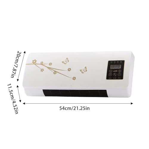 Split Max Portable Air Conditioner, Wall Mounted Air Conditioner, Cold And Heat Air Conditioning Unit With Timer, Easy Control Wall Mounted Portable AC For Home, Living Room, Dormitory