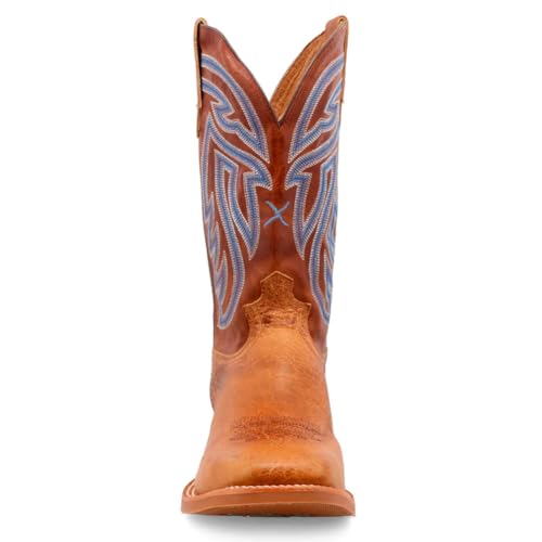 Image of Twisted X Men's 12 inch Western Work Boot, Square Toe Alloy Toe with CellStretch
