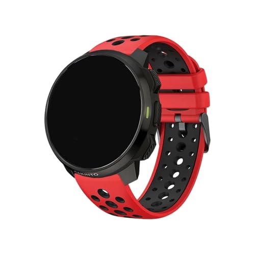22mm 2F[VVJQxgɓKSuunto Ocean/Vertical/5 9 Peak Pro RACE Sxg(Red Black)