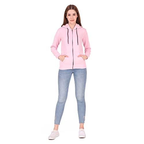 Image of ZUVINO Women's Fleece Hooded Neck Sweatshirt