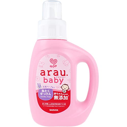 【美浜卸売-ORS4A01】arau.(アラウベビー) 洗濯せっけん 本体 800mL×20個セット