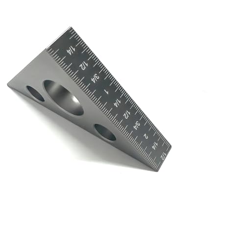 Équerre en alliage d'aluminium rigide outils travail du bois