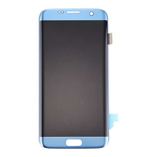 Écran LCD et tactile Galaxy S7 Edge G9350 G935F noir et bleu de remplacement