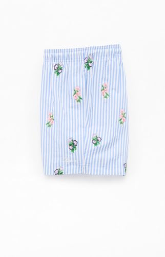 PacSun Men's Striped Bouquet 4.5" Swim Trunks3