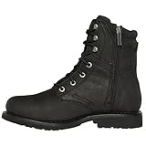 Harley Davidson Herren Darnel Leder Black Stiefel 43 EU