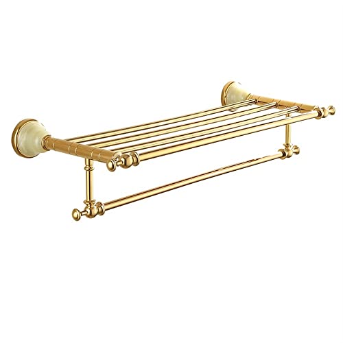 Porte-serviettes en finitions brossées pour accessoires de salle de bain