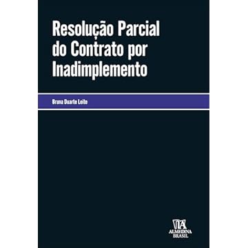 Capa do livro Resolução Parcial do Contrato por Inadimplemento