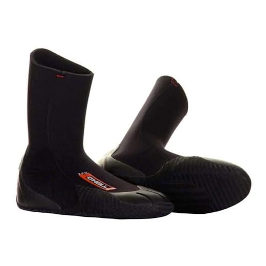 O'Neill Wetsuits Erwachsene Neoprenschuhe Epic 5 mm Boots, Schwarz, 41/42