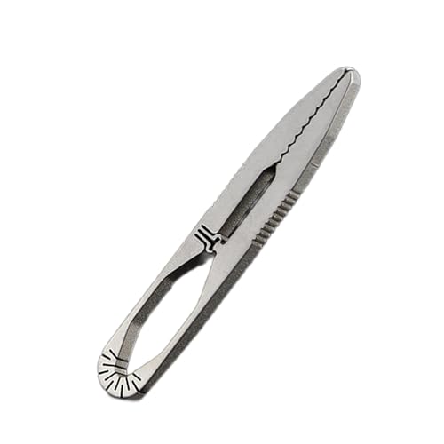 Outdoor Small Alloys Tweezer Portable Tweezers Nipper Outdoor Pocket Tool Keychains Pendants Travel Tool