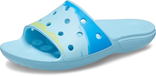 Image of Crocs Unisex Adult Classic Tie Dye Graphic Slide