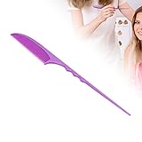 Rat Tail Hair Styling Combs, Comb Separating Combs Teasing Combs, Carbon Heat Combs, Layers Rattail Comb for Women
