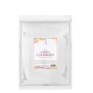 jNE Anskin Original Modeling Mask Powder Pack | Korean Skincare Face Pack for Calming Irritated Skin, Deep Hydration & Pore-Cleansing Care | (35.27oz / 1kg, Collagen)