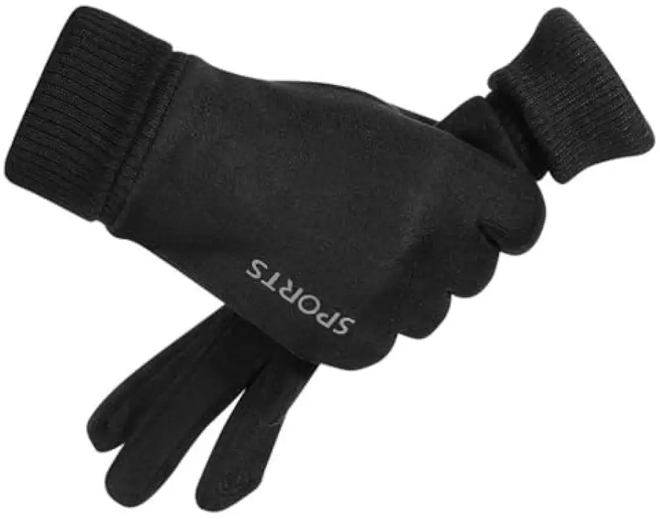 Luvas de inverno impermeáveis para esqui e neve para mulheres e homens, à prova de vento, térmicas com tela sensível ao toque, para esportes, atividades ao ar livre, uso diário