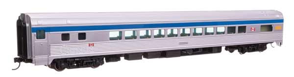 Walthers HO Scale 85' Budd Small-Window Coach Passenger Car Via Rail