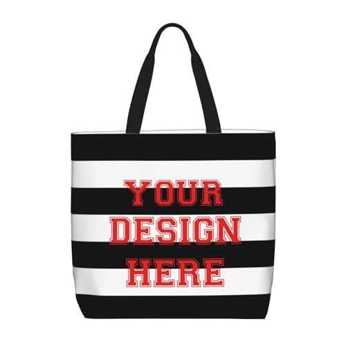 Generic Custom Tote Bags with Logo, Personalized Tote Bag For