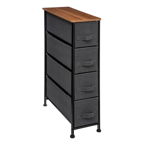 WELL HOME - Almacenaje 4 Cajones Gris Oscuro