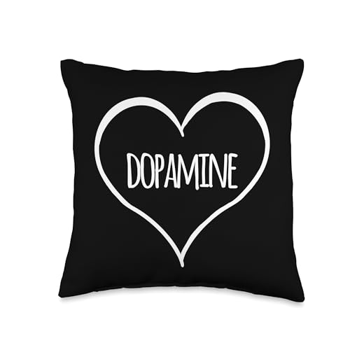 Multicolor Dopamine Throw Pillow