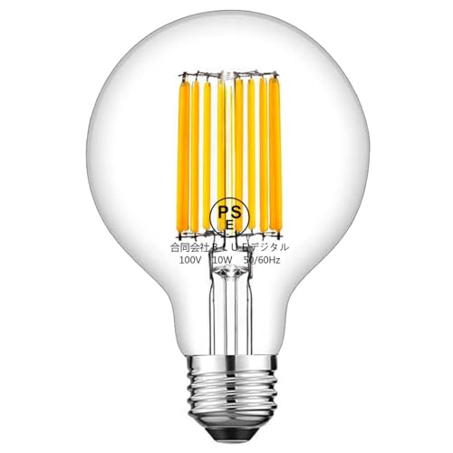 Zohadtak LEDd tBgd E26 G95 {[` 100W` 10W dF 2700K 1200lm S^Cv{[ fMގ{HΉ `Ή Ή PSEF؍ς 1 (10W, dF)