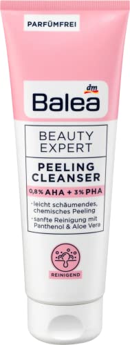 Balea Beauty Expert Peeling Cleanser 0,8% AHA e 3% PHA, 125 ml