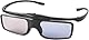 RF 3D Brille, Active Shutter RF 3D Brille wiederaufladbar Geeignet für RF 3D TV Projektoren, RF 3D Brille 1er-Pack