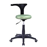 HAUTEUR RÉGLABLE - La hauteur du siège peut être ajustée de 45 cm à 57 cm en soulevant le levier sous le siège. Le tabouret librement ajusté peut répondre à vos divers besoins.