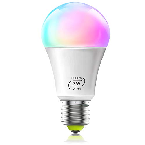 MagicLight Plus Bluetooth Smart Light Bulb, A19 E27 60W Equivalent Dimmable Multicolored...