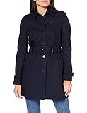 hilfiger jacke herren sale  Tommy Hilfiger Damen Trenchcoat Mantel HERITAGE SINGLE BREASTED TRENCH-WW0WW24966, Blau (Midnight 403), M (Herstellergröße: M)