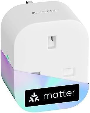Meross MSS315 Matter Smart Plug Mini with Energy Monitoring 1-Pack