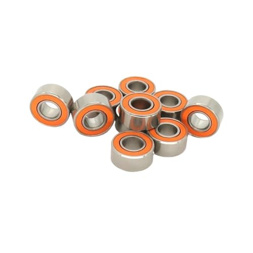 Rodamiento de bolas cerámico de acero inoxidable 7x17x5mm ABEC7 S697 2RS 2