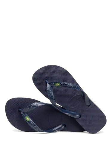 Havaianas Women's Brasil, Navy Blue, 8.52