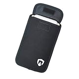 RadiArmor Anti-Radiation Cell Phone Sleeve - EMF Blocking Pouch That fits Most Cell Phones (Black, Large)