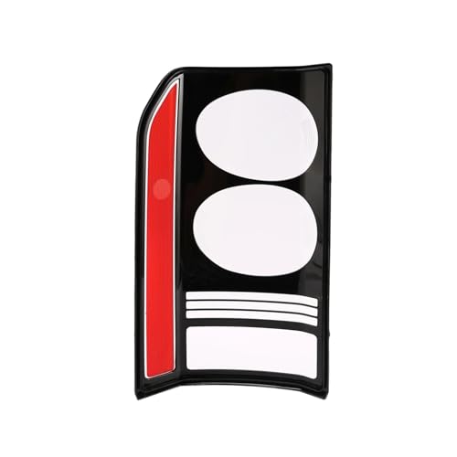 Protector de luz trasera derecha compatible con Land Rover Discovery 4 acabado texturizado ABS 6